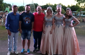 Edmilson, Rodrigo, Jorge e as Soberanas Micaeli, Vivian e Vitória