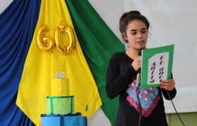 Alunos fizeram apresentações