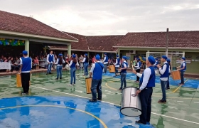 Apresentação da Banda Marcial