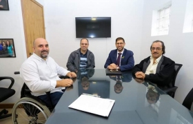 Vice prefeito Eder Ciceri e comitiva em Porto Alegre